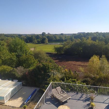 Gite La Pironniere - Piscine, Nature, Au Bord De La Riviere Montreuil-sur-Maine Exteriör bild